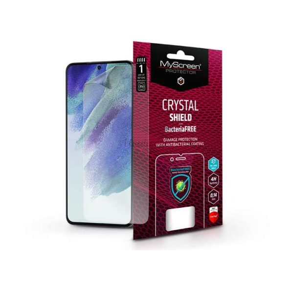 Protector de ecran Samsung G990B Galaxy S21 FE 5G - MyScreen Protector Crystal Shield BacteriaFree - 1 buc/pachet - transparent