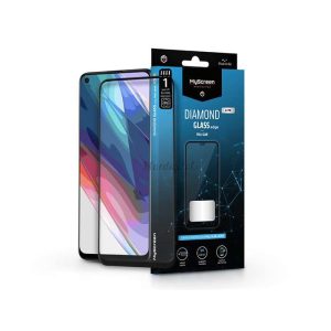 Oppo Reno5 4G/Reno5 5G Protecție de ecran din Folie securizată - MyScreen protecțieDiamond sticlă Lite Edge2.5D Full Glue - Negru