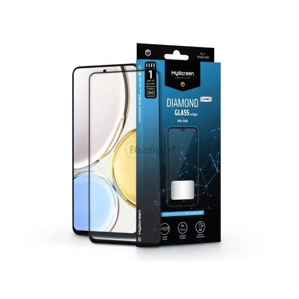 Honor Magic 4 Lite/X30/X9 5G Folie protecție ecran din Folie securizată - MyScreen ProtectorDiamond sticlă Lite Edge2.5D Full Glue - Negru