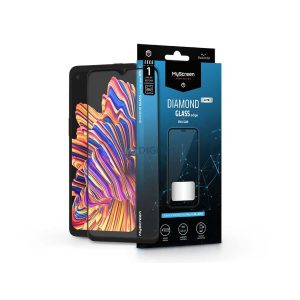 Protector de ecran din sticlă temperată Samsung G736U Galaxy Xcover 6 Pro - MyScreen Protector Diamond Glass Lite Edge2.5D Full Glue - negru