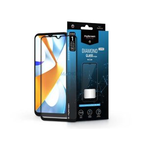 Protector de ecran din sticlă temperată Xiaomi Poco C40 - MyScreen Protector Diamond Glass Lite Edge2.5D Full Glue - negru