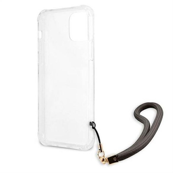 Husă originală GUESS GUHCP12SKSMAGR pentru iPhone 12 MINI (Colecția Marmură / gri)