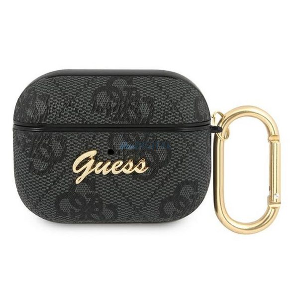 Guess GUAP4GSMK 4G Script Metal Collection carcasă AirPods Pro - gri
