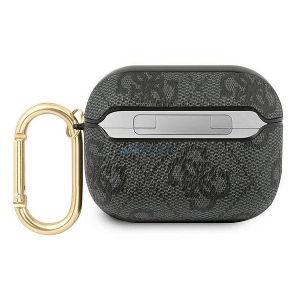 Guess GUAP4GSMK 4G Script Metal Collection carcasă AirPods Pro - gri