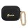 Guess GUAPSASMK Saffiano Script Metal Collection husă AirPods Pro - negru Guess GUAPSASMK Saffiano Script Metal Collection husă AirPods Pro - negru