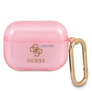 Guess GUAPUCG4GP Geantă Glitter Collection AirPods Pro - roz