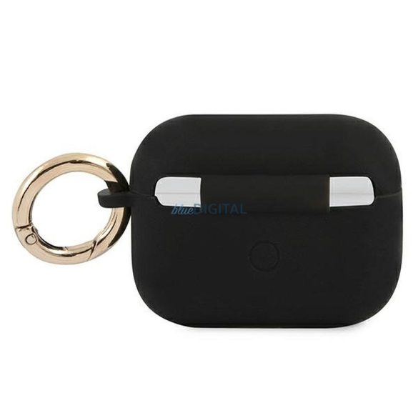 Guess GUAPSSSK Silicon Vintage Script Caz AirPods Pro - Negru
