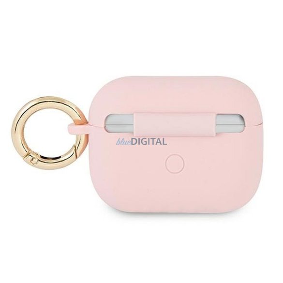 Guess GUAPSSSI Silicon Vintage Script Case AirPods Pro - roz