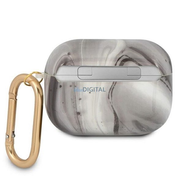 Guess GUAPUNMK Marble Collection husă AirPods Pro - negru