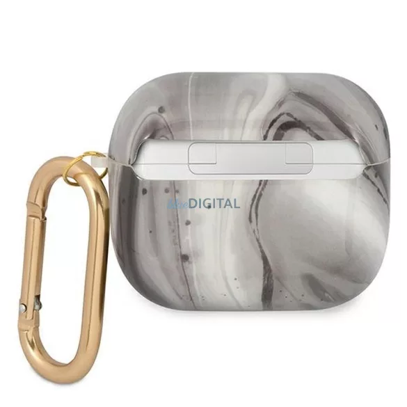Guess GUA3UNMK Geantă Marble Collection AirPods 3 - negru