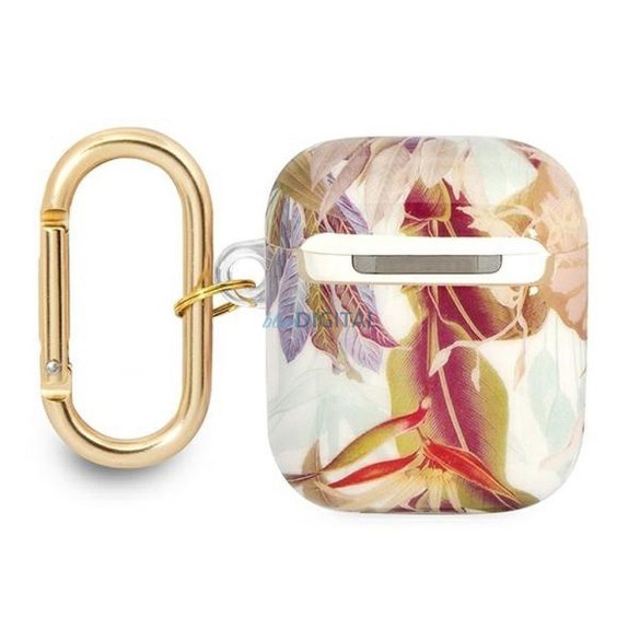 Guess GUA2HHFLU Flower Strap Collection cutie AirPods 1/2 - violet