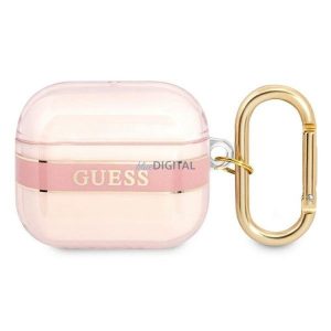 Guess GUA3HHTSP Curea Collection carcasă AirPods 3 - roz