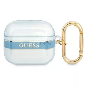 Guess GUA3HHTSB Curea Collection caz AirPods 3 - albastru