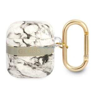 Guess GUA2HCHMAG Curea Collection carcasă AirPods 1/2 - gri