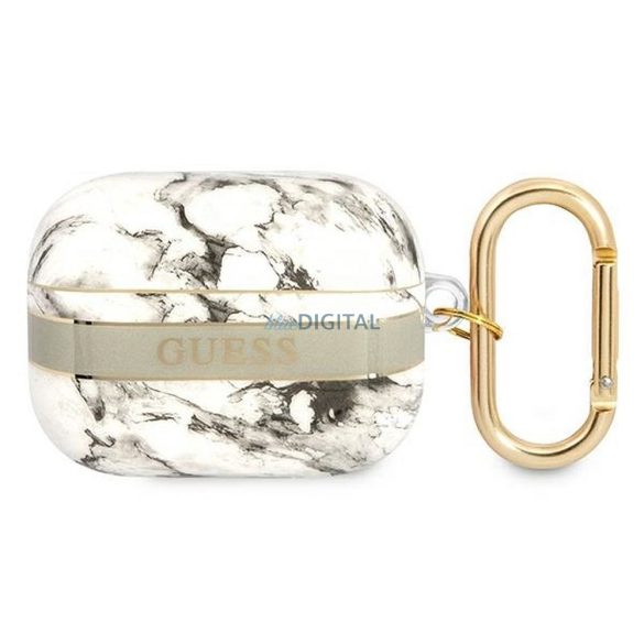Guess GUAPHCHMAG Curea Collection husă AirPods Pro - gri
