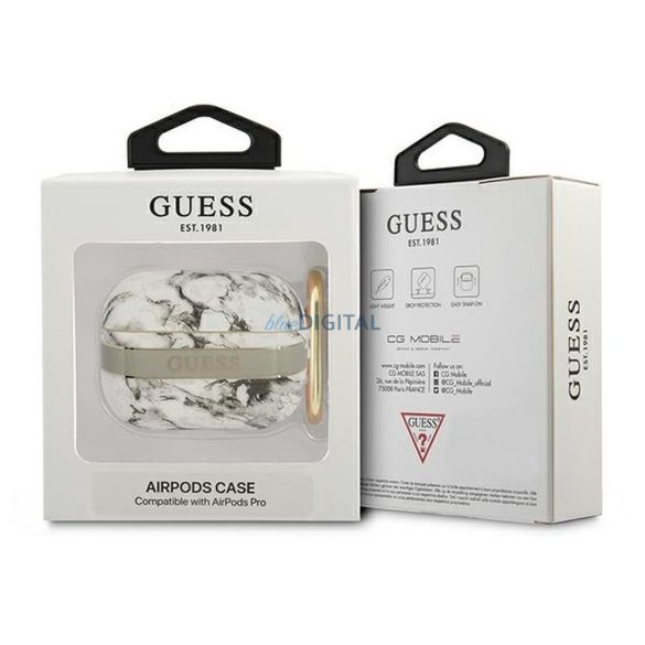 Guess GUAPHCHMAG Curea Collection husă AirPods Pro - gri