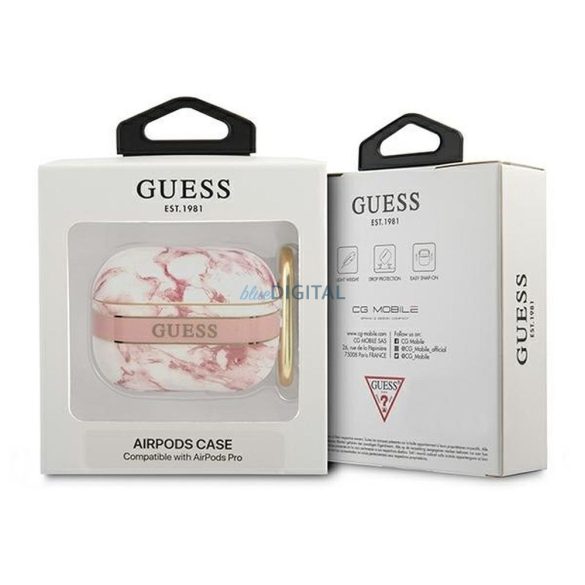 Guess GUAPHCHMAP curea Collection caz AirPods Pro - roz