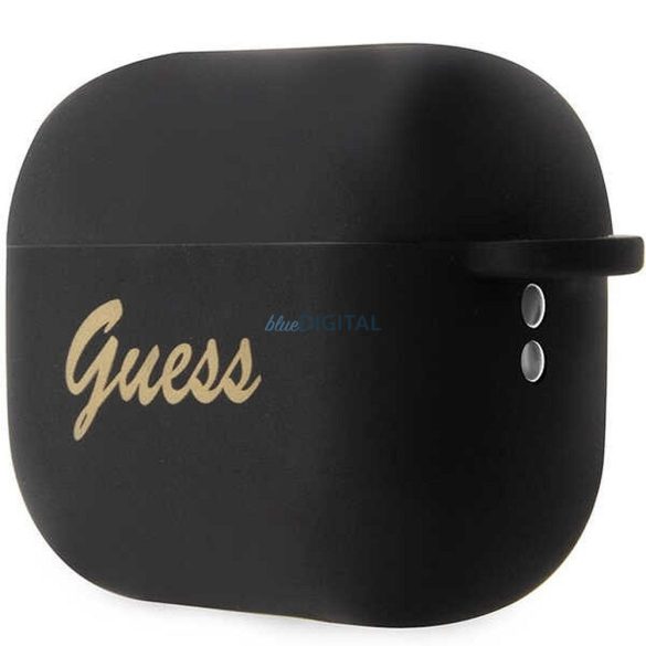 Guess GUAP2LSCHSK Silicon Charm Heart Collection caz AirPods Pro 2 - negru
