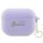 Guess GUAP2LSCHSU Silicon Charm Heart Collection caz AirPods Pro 2 - violet Guess GUAP2LSCHSU Silicon Charm Heart Collection caz AirPods Pro 2 - violet