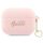 Guess GUAP2LSCHSP Silicon Charm Heart Collection carcasă AirPods Pro 2 - roz Guess GUAP2LSCHSP Silicon Charm Heart Collection carcasă AirPods Pro 2 - roz