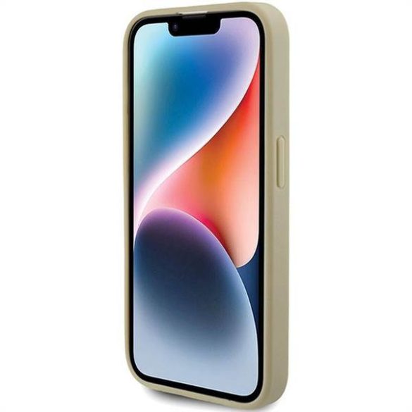 Husă originală GUESS GUHCP15XHG4SGD pentru iPhone 15 PRO MAX (Fixed Glitter Big 4G/aur)