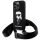 Karl Lagerfeld KLHCP15XSCBSKNK Silicon Ikonik Crossbody caz iPhone 15 Pro Max - negru Karl Lagerfeld KLHCP15XSCBSKNK Silicon Ikonik Crossbody caz iPhone 15 Pro Max - negru