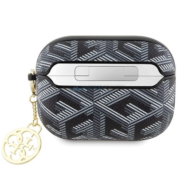 Guess GUAPPGCE4CK Carcasă GCube Charm AirPods Pro - negru