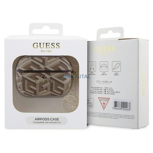 Guess GUAPPGCE4CW GCube Charm caz AirPods Pro - maro