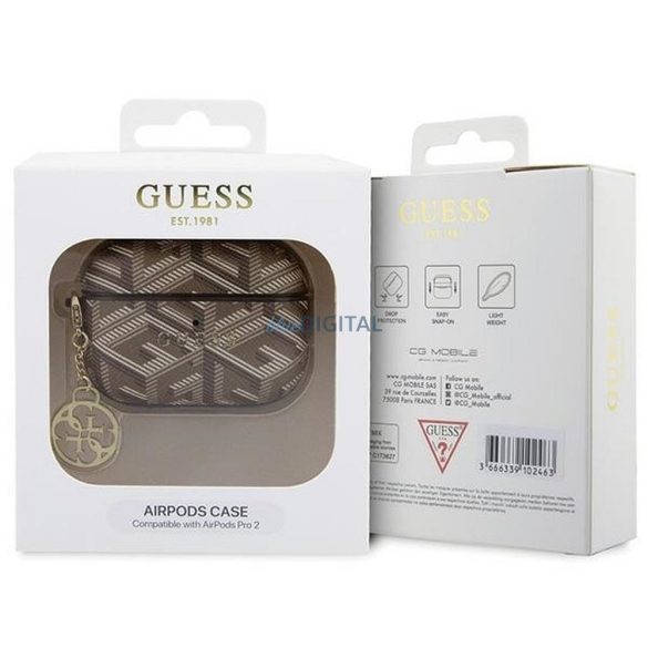 Guess GUAP2PGCE4CW GCube Charm caz AirPods Pro 2 - maro