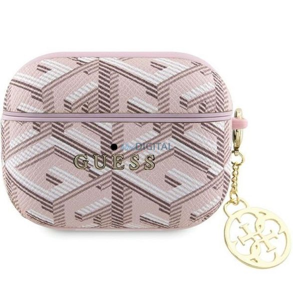 Guess GUAPPGCE4CP GCube Charm caz AirPods Pro - roz