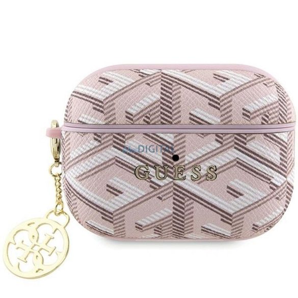 Guess GUAP2PGCE4CP GCube Charm caz AirPods Pro 2 - roz