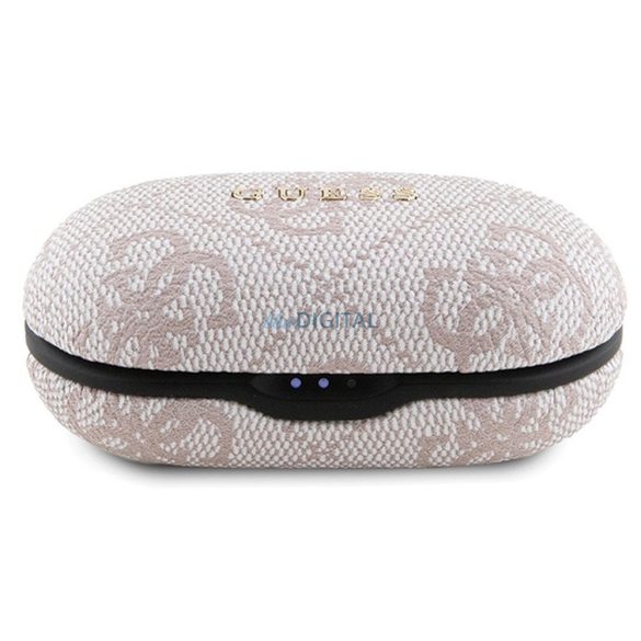 Guess GUTWSP4EGP 4G Metal TWS bluetooth căști fără fir ENC - roz