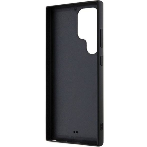 Carcasa originala KARL LAGERFELD KLHCS24L3DRKINK pentru SASMUNG S24 Ultra (RUBBER IKONIK NFT BLACK) negru