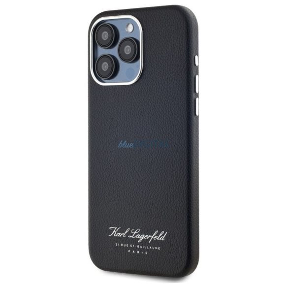 Karl Lagerfeld KLHCP15XPGWCMKHK Hotel RSG Carcasă pentru iPhone 15 Pro Max - Negru