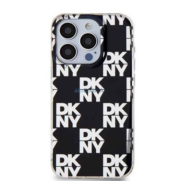 Husă DKNY pentru IPHONE 15 Pro DKHCP15LHDLCEK (DKNY HC PC TPU Cheered Pattern) neagră