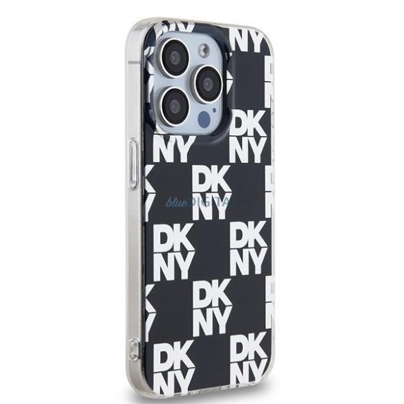 Husă DKNY pentru IPHONE 15 Pro DKHCP15LHDLCEK (DKNY HC PC TPU Cheered Pattern) neagră