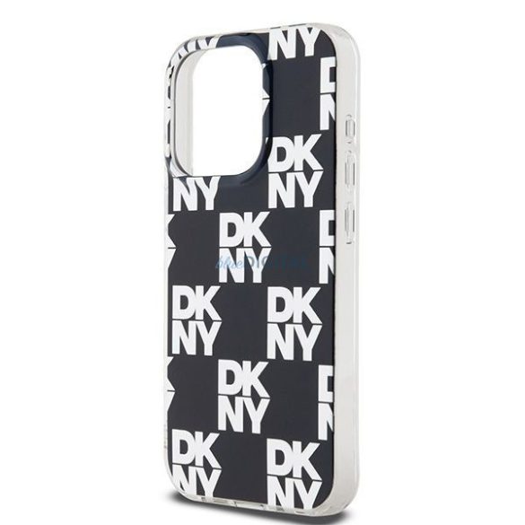 Husă DKNY pentru IPHONE 15 Pro DKHCP15LHDLCEK (DKNY HC PC TPU Cheered Pattern) neagră