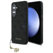   Guess GUHCS24FEGF4GGR 4G Carcasă cu farmec Samsung Galaxy S24 FE - gri