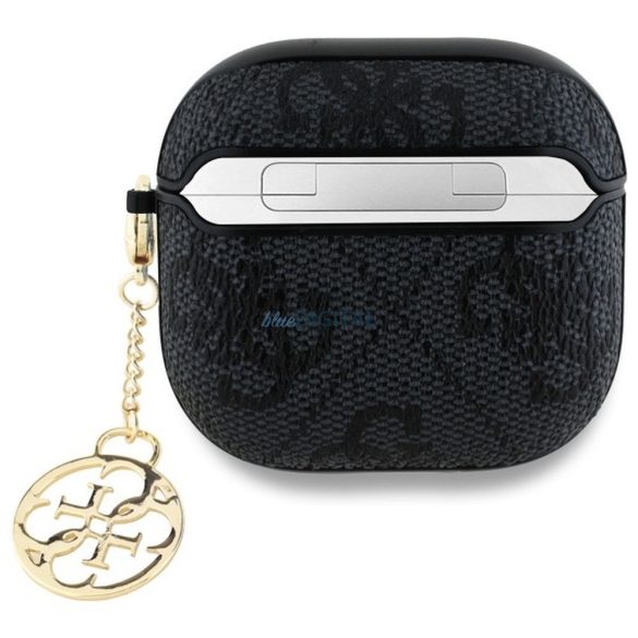 Guess GUA4G4GSMK 4G Charm Collection husă AirPods 4 - negru