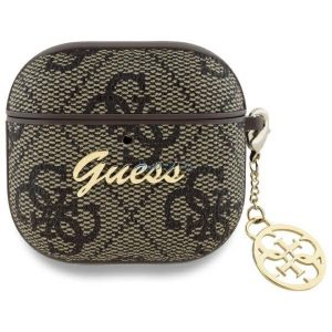 Guess GUA4G4GSMW 4G Charm Collection husă AirPods 4 - maro