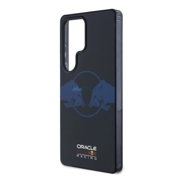 Red Bull RBHMS25L24HIDBV Carcasă magnetică IML transparentă PC Two Bulls compatibilă MagSafe pentru Samsung Galaxy S25 Ultra - Navy Blue