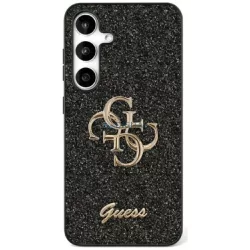   HUSĂ! - Guess GUHCS25LHG4SGK Fixed Glitter Big 4G caz Samsung Galaxy S25 Ultra - negru