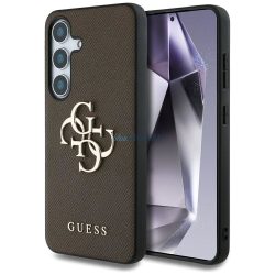   HUSĂ! - Guess GUHCS25SPGT4MBW PU Grained Big 4G and Classic Logo Case Samsung Galaxy S25 - maro