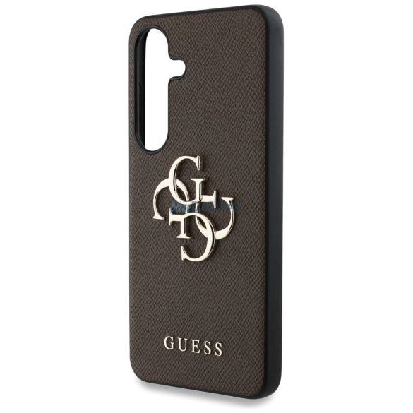 Guess GUHCS25MPGT4MBW PU Grained Big 4G and Classic Logo Case Samsung Galaxy S25 Plus - maro