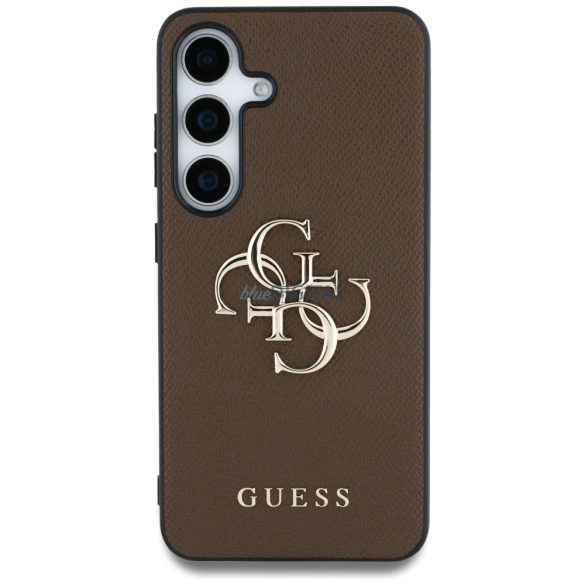 Guess GUHCS25MPGT4MBW PU Grained Big 4G and Classic Logo Case Samsung Galaxy S25 Plus - maro