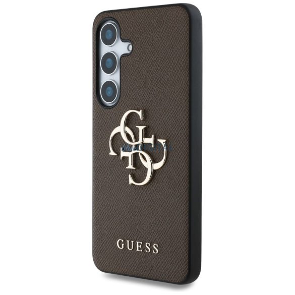 Guess GUHCS25MPGT4MBW PU Grained Big 4G and Classic Logo Case Samsung Galaxy S25 Plus - maro