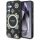 Guess GUHMS25SH4PYEEK IML Peony pe fundal 4G Husă compatibilă MagSafe pentru Samsung Galaxy S25 - negru Guess GUHMS25SH4PYEEK IML Peony pe fundal 4G Husă compatibilă MagSafe pentru Samsung Galaxy S25 - negru