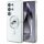 Karl Lagerfeld KLHMS25LHLSKCH IML Metal KC Heads Carcasă compatibilă MagSafe Samsung Galaxy S25 Ultra - alb Karl Lagerfeld KLHMS25LHLSKCH IML Metal KC Heads Carcasă compatibilă MagSafe Samsung Galaxy S25 Ultra - alb