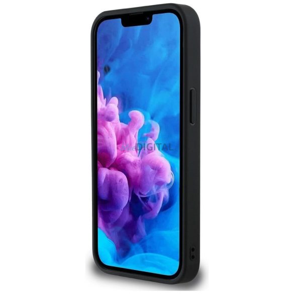 Red Bull RBHMPSE424PUMEVR Carcasă compatibilă cu logo PU și inel roșu MagSafe pentru iPhone 16e - Navy Blue