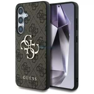 HUSĂ! - GUESS caz pentru SAMSUNG S25 Plus GUHCS25M4GMGBR (Big 4G Logo Classic) în maro